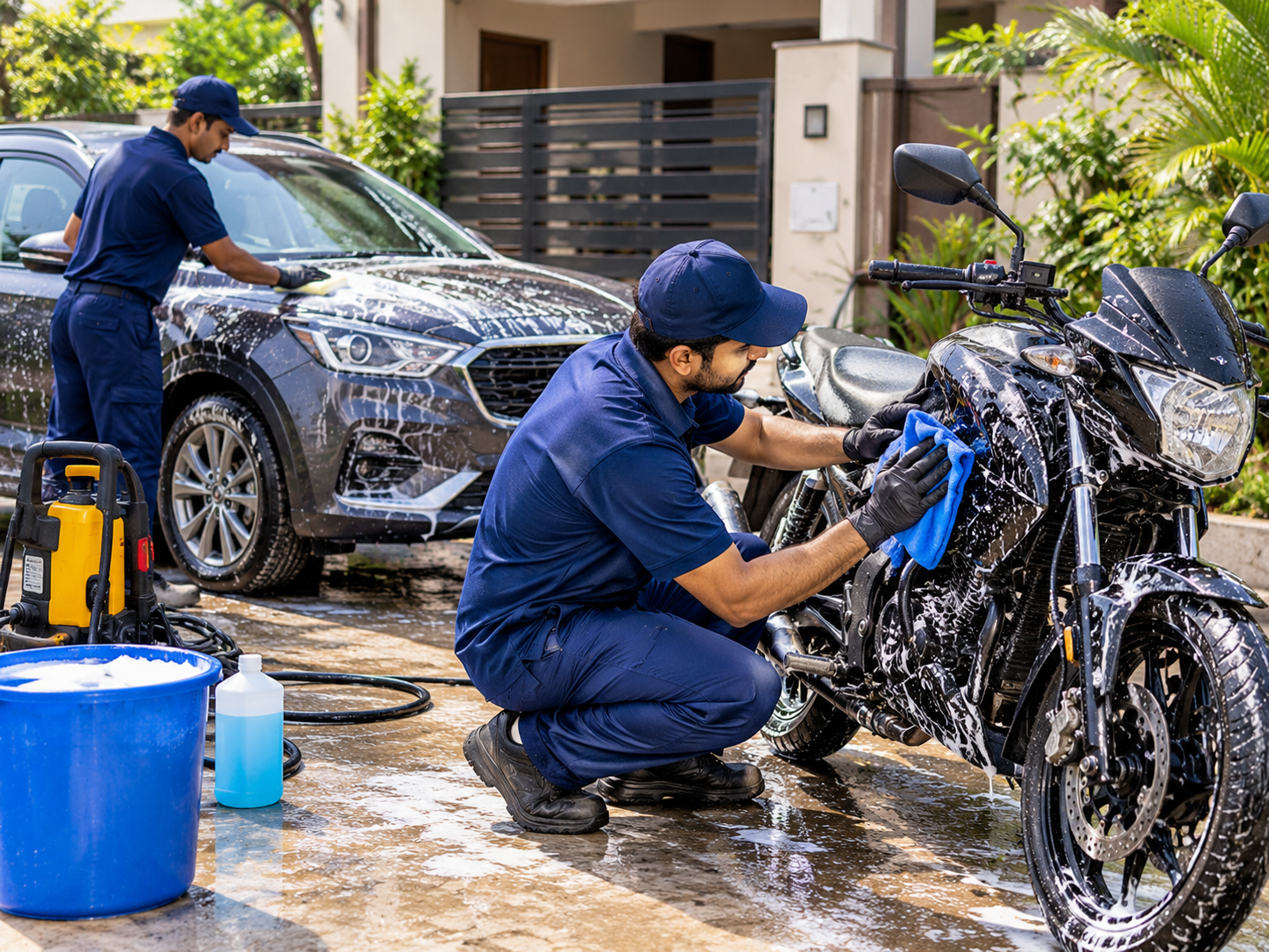 Professional Car and Bike Wash